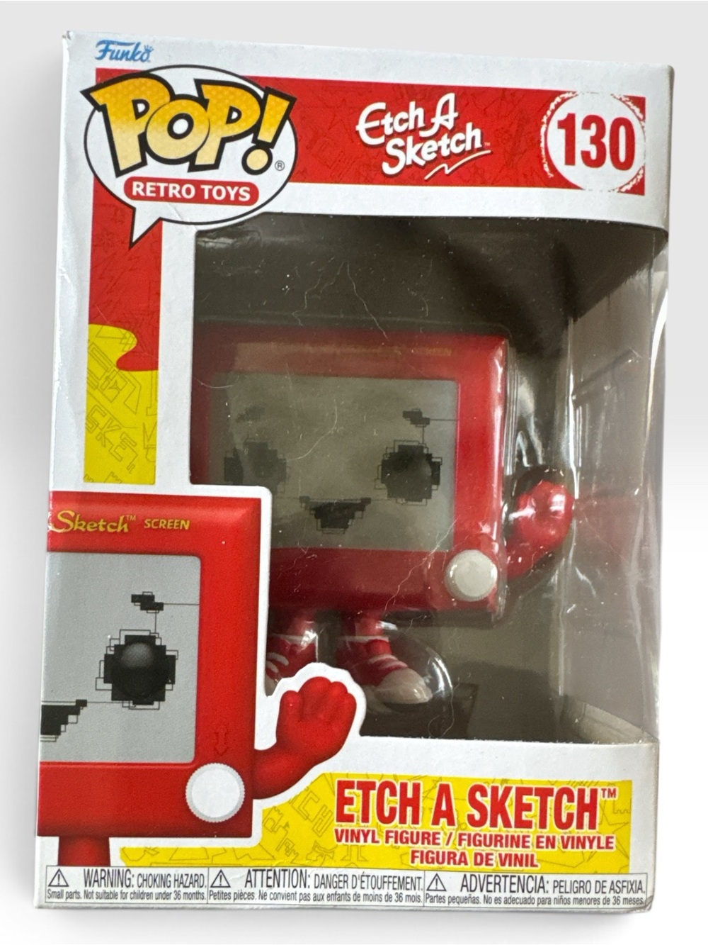 Funko Etch A Sketch Pop! Vinyl Figure - Red